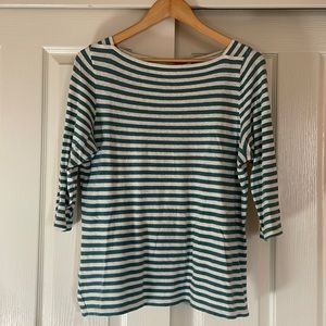 Tommy Bahama 3/4 sleeve boatneck top size XL